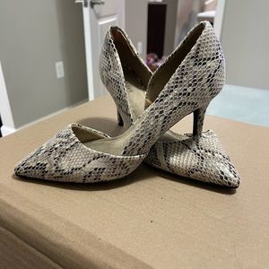 Snakeskin Heels